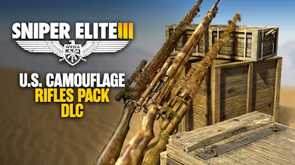 Product cover for Sniper Elite 3 - U.S. Camouflage Rifles Pack DLC