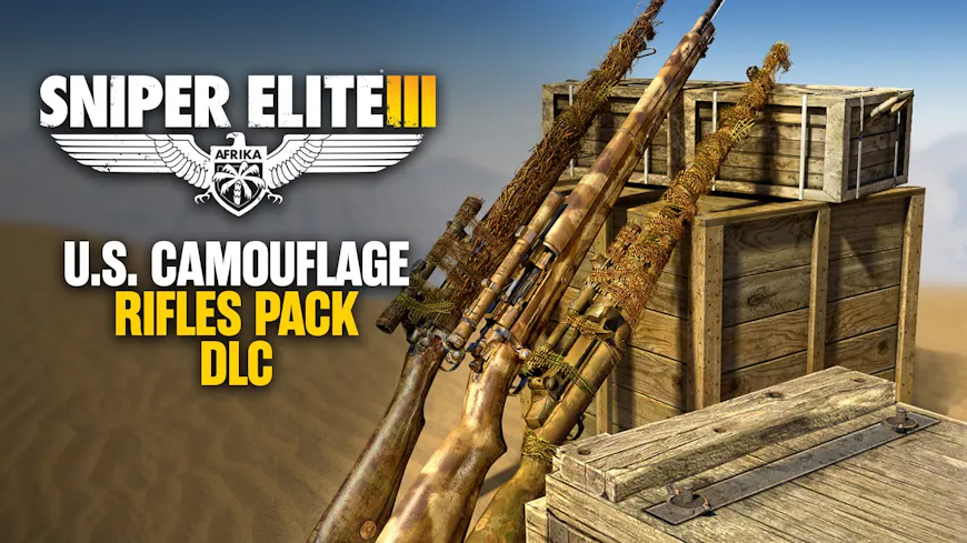 Product cover for Sniper Elite 3 - U.S. Camouflage Rifles Pack DLC