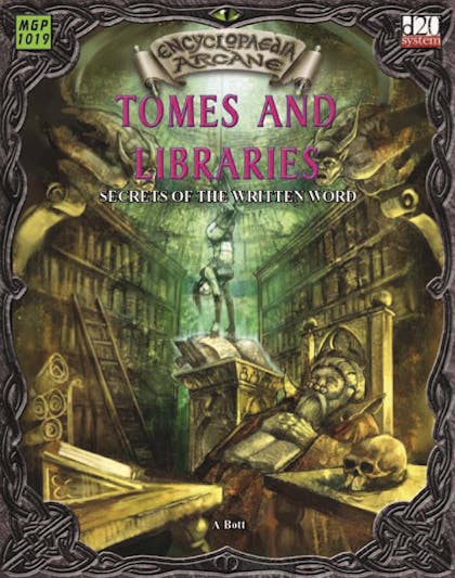 Encyclopaedia Arcane: Tomes and Libraries ebook