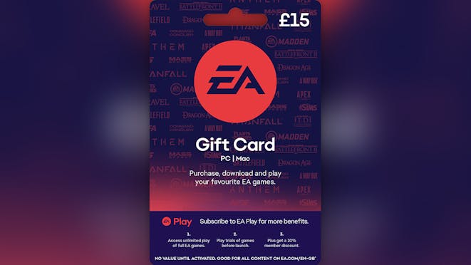 EA Gift Card Digital Code (UK) - £15 | Eaplay | Fanatical