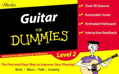 Guitar For Dummies Level 2 - Interactive Educational Software