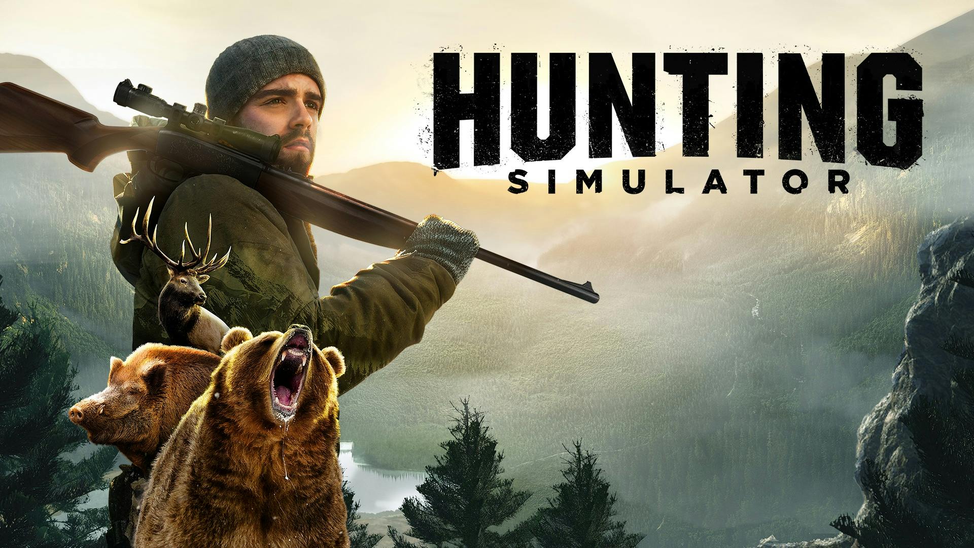 Game hunters. Игра Hunting Simulator 2. Hunting Simulator обои. Hunting Simulator арт. Hunting Simulator 2 Постер pdf.