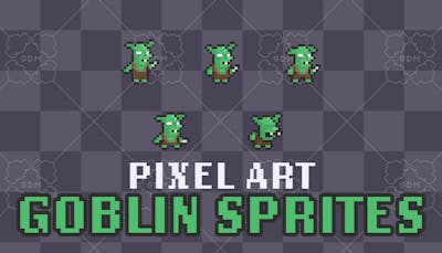 Pixel Art Goblin Sprites