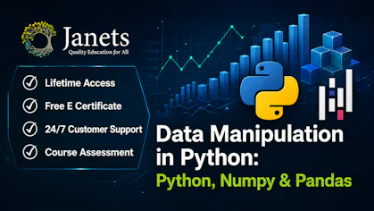 Data Manipulation in Python: Master Python, Numpy & Pandas
