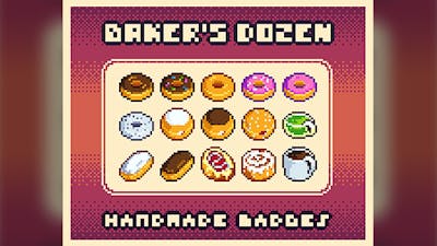 Baker's Dozen Twitch Badges