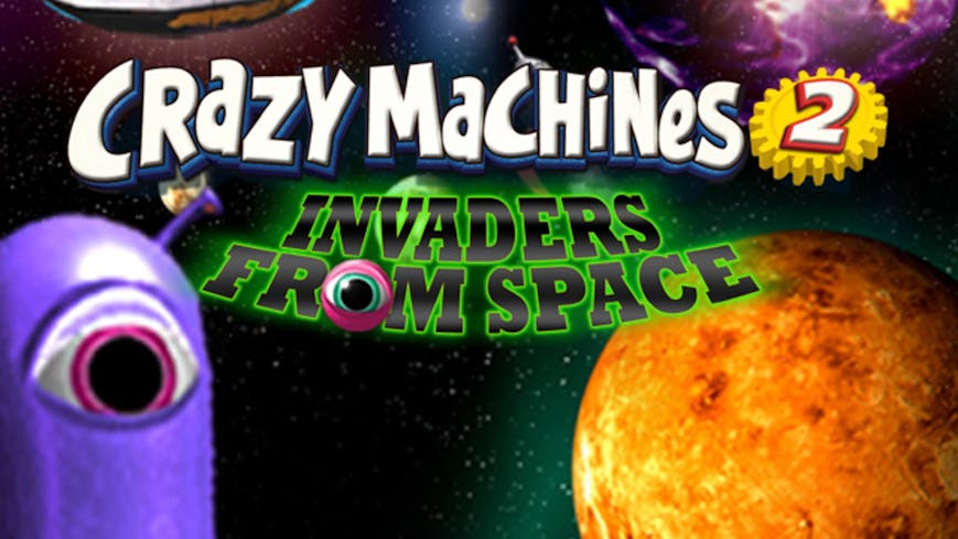 Product cover for Crazy Machines 2 - Invaders from Space DLC
