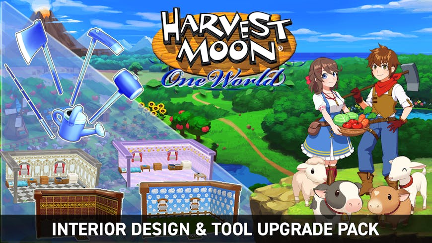 Product cover for Harvest Moon: One World - Interior Design & Tool Upgrade Pack