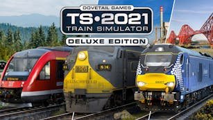 Product cover for Train Simulator 2021 - Deluxe Edition
