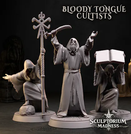 Bloody Tongue Cultists - Avatars of Nyarlathothep