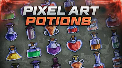 Pixel Art - Potions