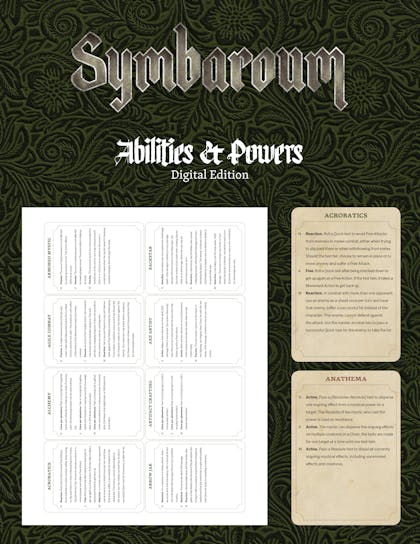 Symbaroum - Abilities & Powers