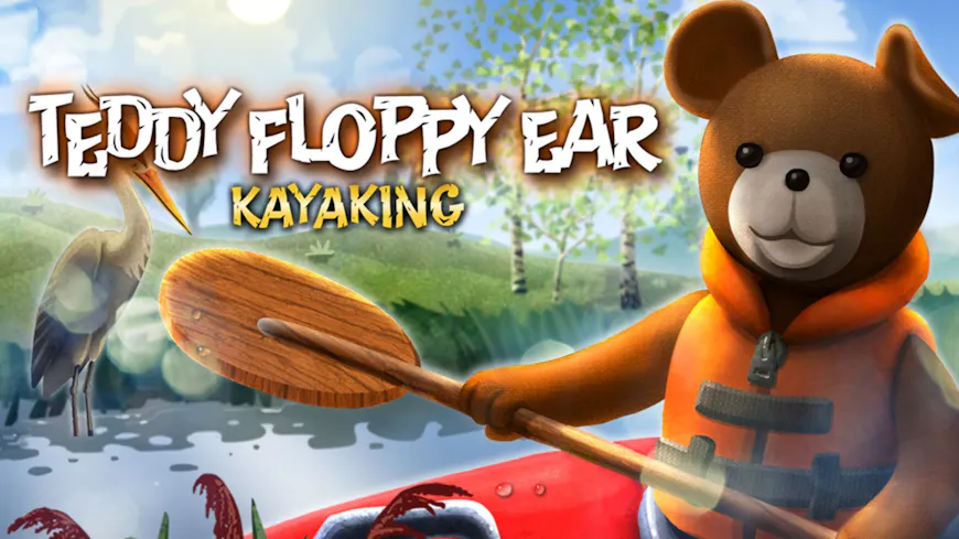 Product cover for Teddy Floppy Ear - Kayaking