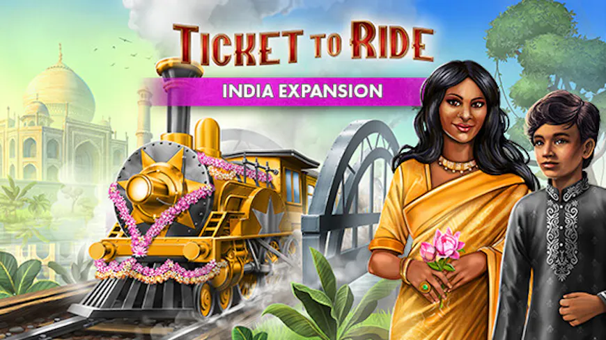 Product cover for Ticket to Ride®: India Expansion