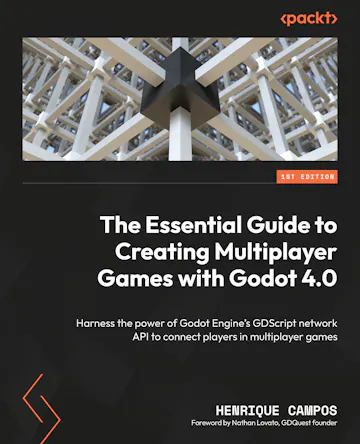 Product cover for The Essential Guide to Creating Multiplayer Games with Godot 4.0