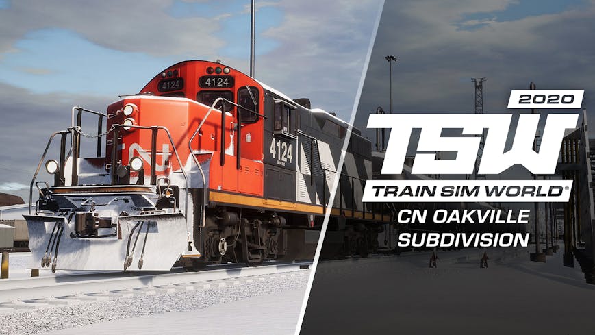 Product cover for Train Sim World®: Canadian National Oakville Subdivision: Hamilton - Oakville Route Add-On