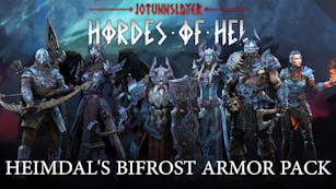 Product cover for Jotunnslayer: Hordes of Hel - Heimdal's Bifrost Armor Pack - DLC