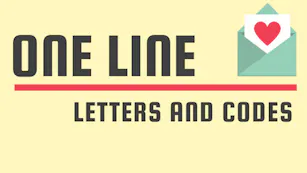 Product cover for One Line: Letters and Codes
