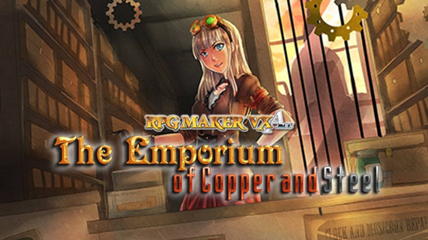 Product cover for RPG Maker VX Ace: The Emporium of Copper and Steel DLC