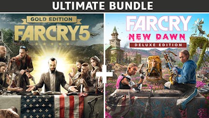 kølig legetøj Steward Far Cry® 5 Gold Edition + Far Cry® New Dawn Deluxe Edition Bundle | PC  UPlay Game | Fanatical