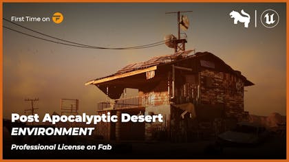 Post Apocalyptic Desert Environment ( Abandoned / Desert ) (Unreal Engine)