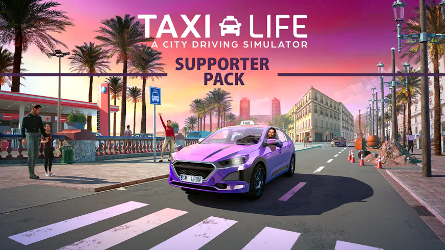Product cover for Taxi Life: A City Driving Simulator - Supporter Pack