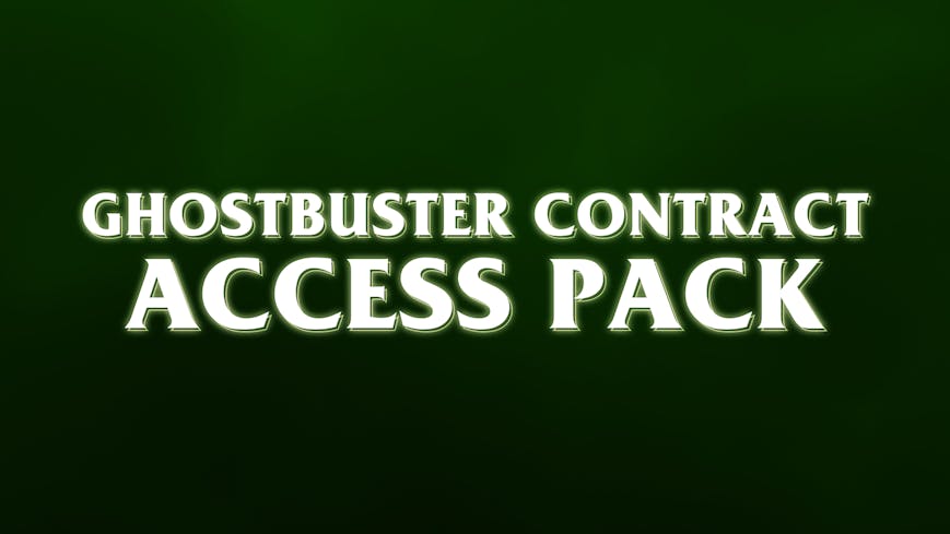 Product cover for Ghostbusters Contract Access Pack