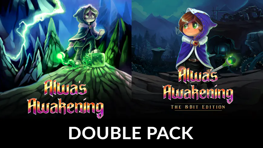 Product cover for Alwa’s Awakening + The 8-Bit Edition Double Pack