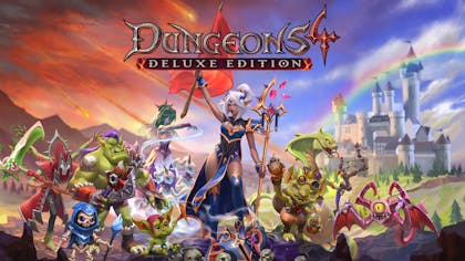 Product cover for Dungeons 4 - Deluxe Edition