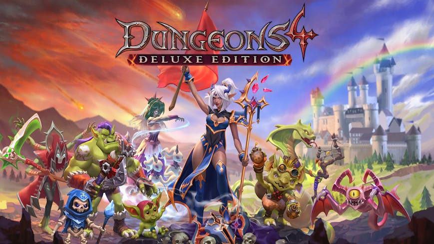 Product cover for Dungeons 4 - Deluxe Edition