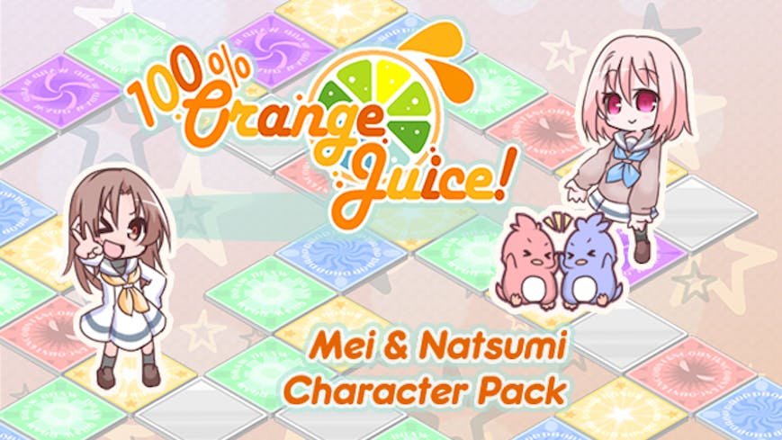 100% Orange Juice - Mei & Natsumi Character Pack