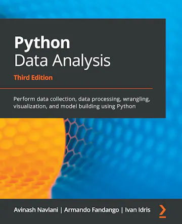 Product cover for Python Data Analysis - Third Edition