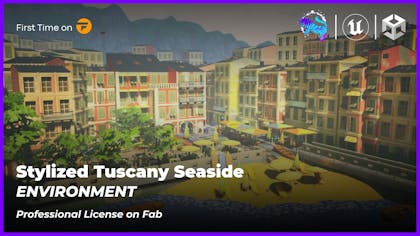 Stylized Tuscany Seaside Environment
