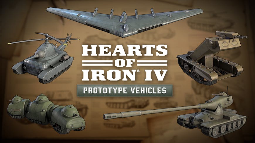 Product cover for Hearts of Iron IV: Prototype Vehicles