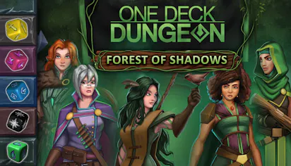 Product cover for One Deck Dungeon - Forest of Shadows - DLC