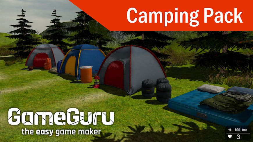 Product cover for GameGuru - Camping Pack