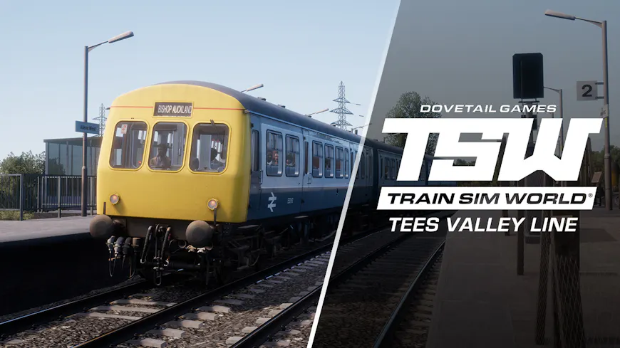 Product cover for Train Sim World®: Tees Valley Line: Darlington – Saltburn-by-the-Sea Route Add-On