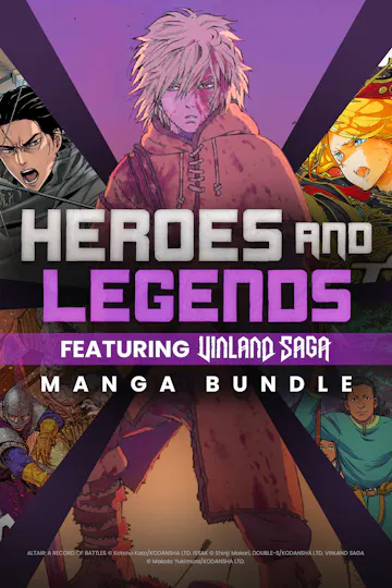 Product cover for Heroes and Legends Featuring Vinland Saga Manga Bundle