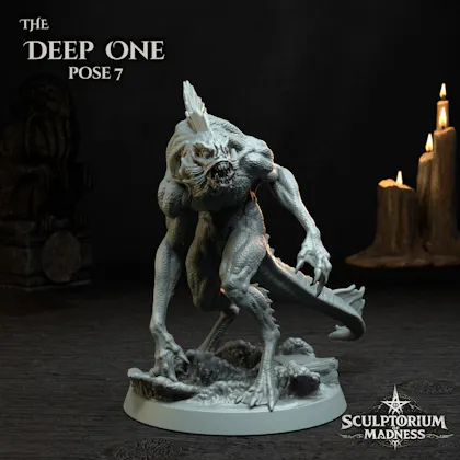 Deep One - pose 7 - Dagon's Tide