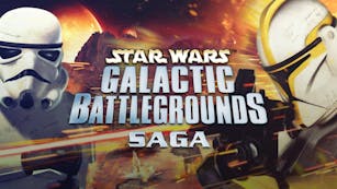Product cover for STAR WARS Galactic Battlegrounds Saga