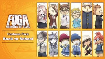 Fuga: Melodies of Steel - Back to School Costume Pack