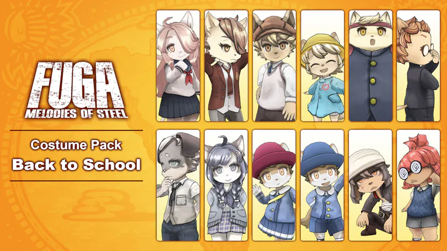 Product cover for Fuga: Melodies of Steel - Back to School Costume Pack