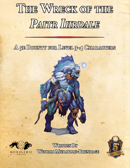 The Wreck of the Paitr Ihrdale (D&D 5E)