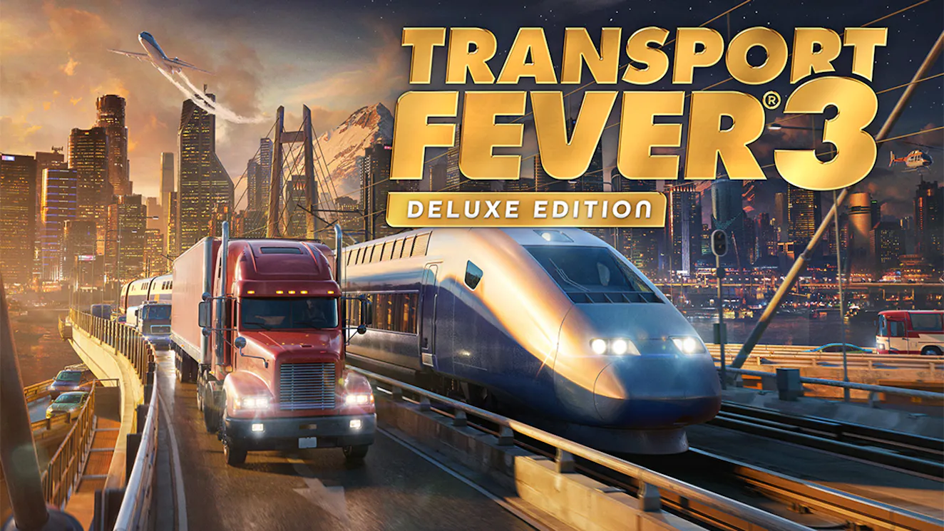 Product cover for Transport Fever 3 - Deluxe Edition