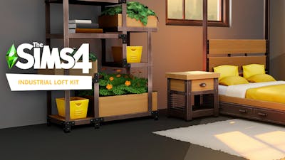 The Sims 4 Industrial Loft Kit - DLC