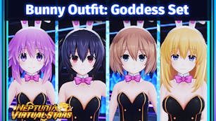 Product cover for Neptunia Virtual Stars - Bunny Outfit: Goddess Set - DLC