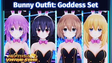 Neptunia Virtual Stars - Bunny Outfit: Goddess Set