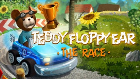 Product cover for Teddy Floppy Ear - The Race