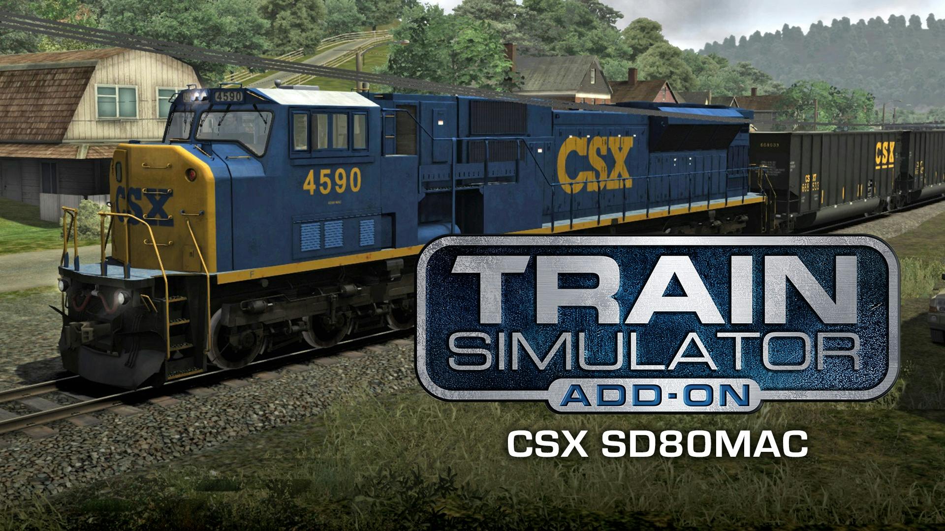 Train Simulator CSX SD80MAC Loco Add On Steam PC Downloadable Content