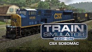 Product cover for Train Simulator: CSX SD80MAC Loco Add-On - DLC