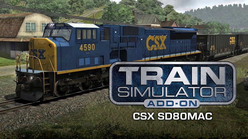 Product cover for Train Simulator: CSX SD80MAC Loco Add-On